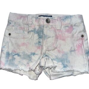 Girls summer tie dye shorts size 4T
